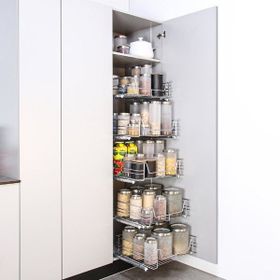Hafele Pasto 450 mm Gümüş Gri Çekmece Sepeti