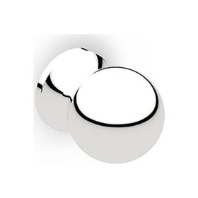 Hafele Pearl Düğme Parlak Krom Kulp