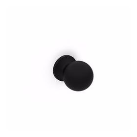 Hafele Pearl Jr Düğme Mat Siyah 18 mm Kulp