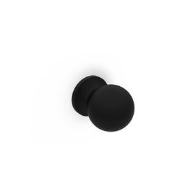Hafele Pearl Jr Düğme Mat Siyah 18 mm Kulp