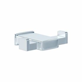 Hafele Plato 2'li Parlak Krom Banyo Askısı