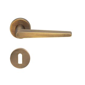 Hafele Polly Oda Antik Bronz Kapı Kolu Seti