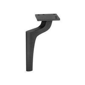 Hafele Pose 200 mm Mat Siyah Mobilya Ayağı