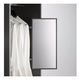 Hafele Reflect02 455x40x565 mm Beyaz Raylı Ayna