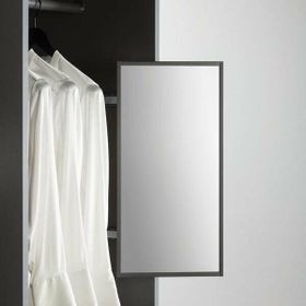 Hafele Reflect02 455x40x565 mm Beyaz Raylı Ayna