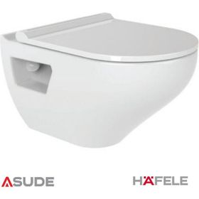 Hafele Rondo Wall R50 Parlak Beyaz Asma Klozet