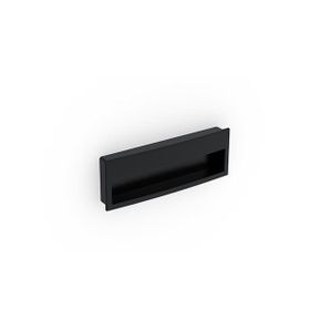 Hafele Rosso 96 mm Gömme Mat Siyah Kulp