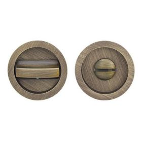 Hafele Round Wc Tipi Gömme Antik Bronz Kulp