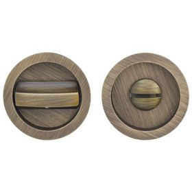 Hafele Round Wc Tipi Gömme Antik Bronz Kulp