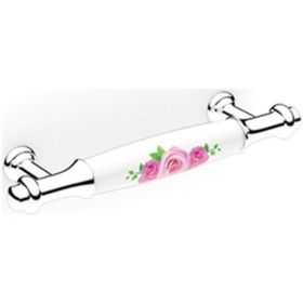 Hafele Roze 96 mm Parlak Krom Kulp