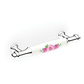 Hafele Roze 96 mm Parlak Krom Kulp