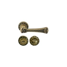 Hafele Sara Wc Antik Bronz Kapı Kolu Seti