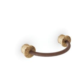 Hafele Satu 96 mm Deri Antik Bronz Koyu Kahve Kulp