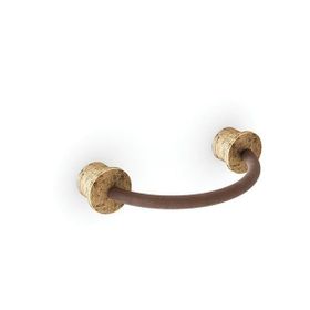 Hafele Satu 96 mm Deri Antik Bronz Koyu Kahve Kulp