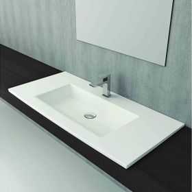 Hafele Tierra 100 Par Beyaz 1025x475 mm Lavabo