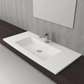 Hafele Tierra 100 Par Beyaz 1025x475 mm Lavabo