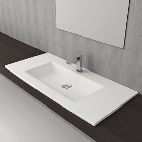 Hafele Tierra 100 Par Beyaz 1025x475 mm Lavabo