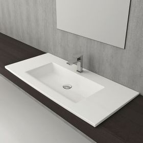 Hafele Tierra 100 Par Beyaz 1025x475 mm Lavabo