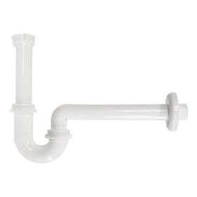 Hafele U Plastik Beyaz Lavabo Sifonu