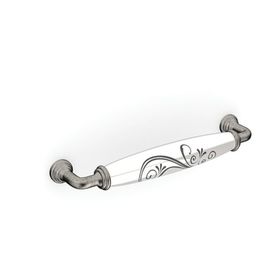 Hafele Violet 128 mm Antik Gümüş Kulp