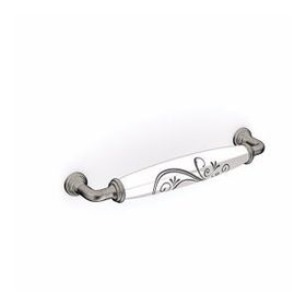Hafele Violet 128 mm Antik Gümüş Kulp
