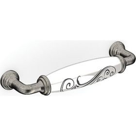 Hafele Violet 96 mm Antik Gümüş Kulp