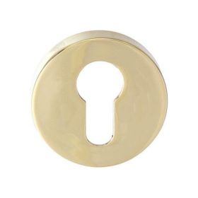 Hafele Yuvarlak Barelli 52 mm Parlak Pirinç Renk Kapı Kolu Rozeti
