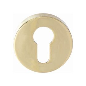 Hafele Yuvarlak Barelli 52 mm Parlak Pirinç Renk Kapı Kolu Rozeti