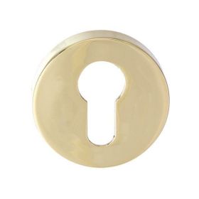 Hafele Yuvarlak Barelli 52 mm Parlak Pirinç Renk Kapı Kolu Rozeti