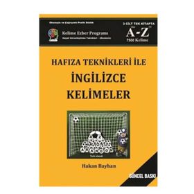 HAFIZA TEKNIKLERI ILE İNGİLİZCE KELIMELER KELIME EZBER PROGRAMI - HAKAN BAYHAN