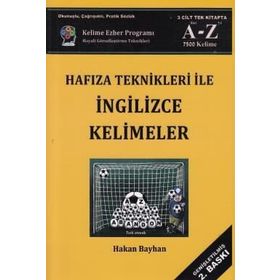 HAFIZA TEKNIKLERI ILE İNGİLİZCE KELIMELER KELIME EZBER PROGRAMI - HAKAN BAYHAN