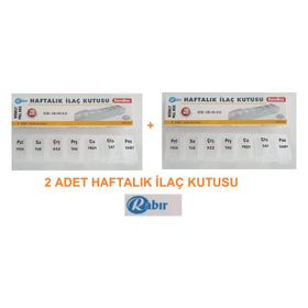Haftalık İlaç Saklama Kutusu