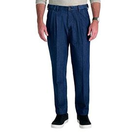 Haggar Lssige Orta Mavi Erkek Pantolon