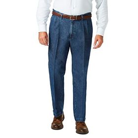 Haggar Lssige Orta Mavi Erkek Pantolon