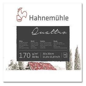 Hahnemühle 170 gr 30x30 cm 50 Yaprak Quattro Eskiz Defteri