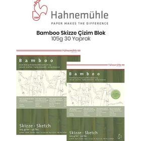 Hahnemühle Bamboo Skizze 105 gr 30 Yaprak Çizim Blok