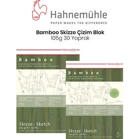 Hahnemühle Bamboo Skizze 105 gr 30 Yaprak Çizim Blok