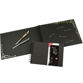 Hahnemühle Black Book 250 gr 30 Yaprak Defter