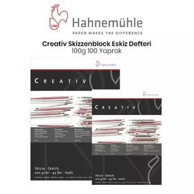 Hahnemühle Creativ 100 g A4 100 Yaprak Eskiz Defteri
