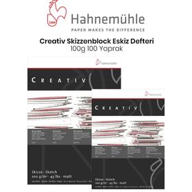 Hahnemühle Creativ Skizzenblock 100 gr 100 Yaprak Eskiz Defteri