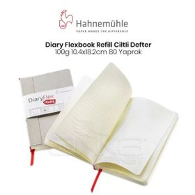 Hahnemühle Diary Flexbook Refill 100 gr 10.4x18.2 cm 80 Yaprak Defter
