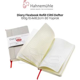 Hahnemühle Diary Flexbook Refill 100 gr 10.4x18.2 cm 80 Yaprak Defter