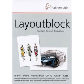 Hahnemühle Layoutblock 75 gr A3 75 Yaprak Marker Pad