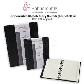 Hahnemühle Sketch Diary 80 gr 80 Yaprak Spiralli Çizim Defteri