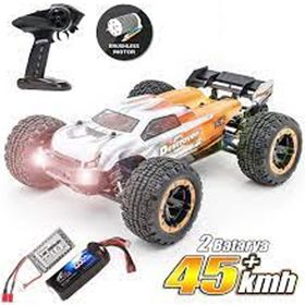 Haiboxing RC 1/16 Destroyer RC RTR Elektrikli 4WD Brushless Truggy Truck Turuncu Araba