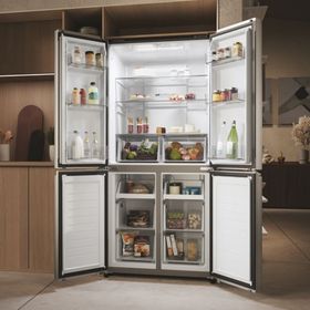 Haier HCR3818ENMM Inox Buzdolabı