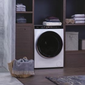 Haier HWD100BD1499UN/S A Enerji Sınıfı 10 Kg Yıkama 6 Kg Kurutma 1400 Devir Wi-Fi Bağlantılı Çamaşır Makinesi