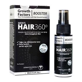 Hair 360 Women Booster Growth Factors Hair Spray 50 ml Erkekler için Saç Spreyi
