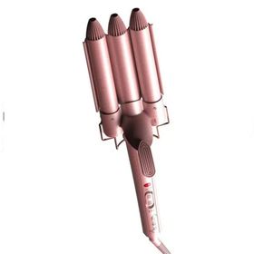 Hairens HRS-190 Wag ve Su Dalgası Pembe 25 mm Saç Maşası