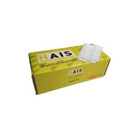 HAIS 18x25 5000'li Başlı F Tipi Brad Çivi